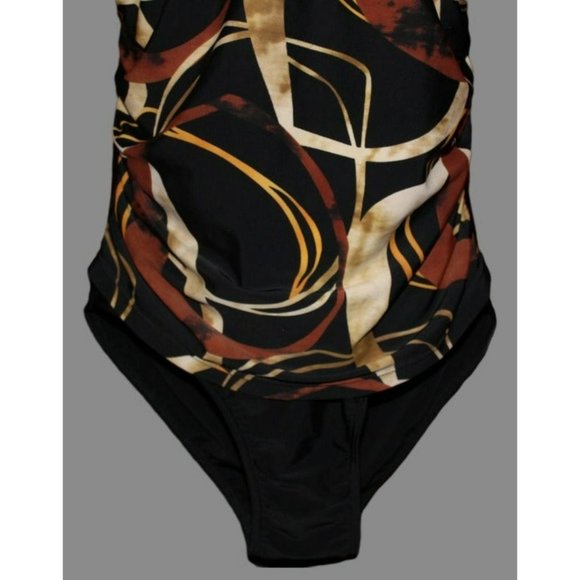 INGEAR One Piece Women's Swimsuit/ Size: 8 - Picture 4 of 9